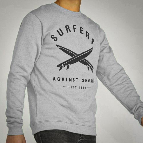 Surfers Against Sewage recycled jumper